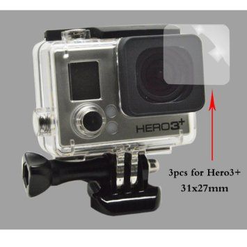 Защитная пленка для линзы камеры GoPro Hero 3+/4 GP173-4 фото
