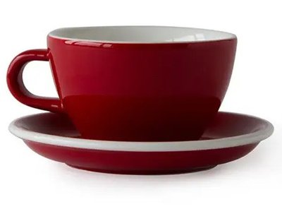 Чашка комплект Acme Evolution Red для для капучино 190 мл. Акме Красная 18927 фото