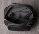 Мужская кожаная бананка сумка на грудь черная, барсетка слинг из натуральной кожи нагрудная 1057 фото 5