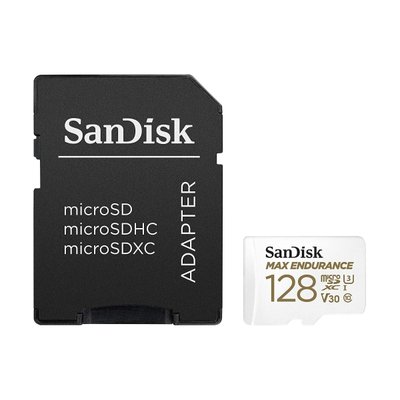 Карта пам'яті 128 ГБ microSDXC U3 V30 SanDisk Max Endurance SDSQQVR-128G-GN6IA 3667 фото