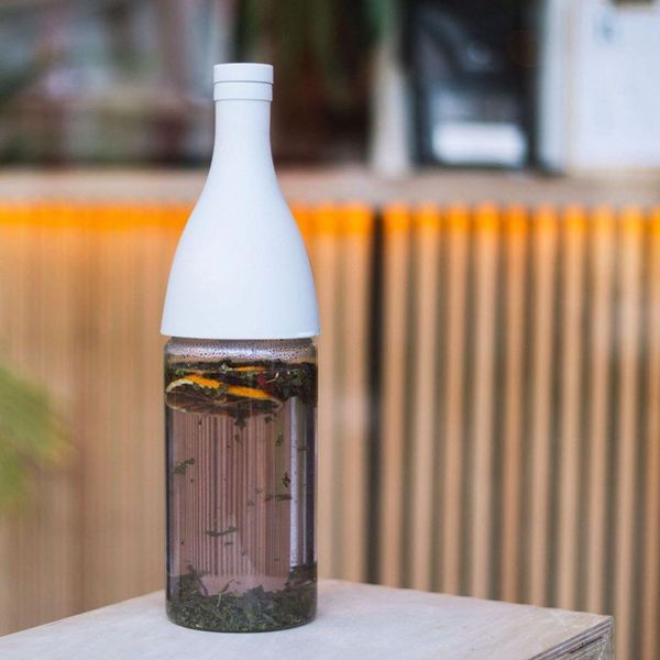 Бутылка заварник Hario AISNE для холодного кофе, серая 800 мл Cold Brew Bottle FIE-80-PGR фото