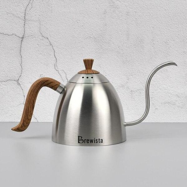 Чайник Brewista 700 ml / 1 L Сталевий Artisan gooseneck kettle 15818 фото