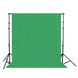 Фон для фото, фотофон тканинний Зелений хромакей (150 см × 200 см) 4715 фото 1
