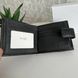 чоловічий шкіряний гаманець портмоне на магніті чорний натуральна шкіра 1444 фото 8