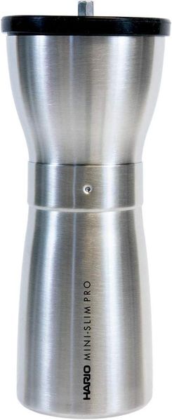 Кофемолка ручная Hario Mini Mill Slim Pro MMSP-1-HSV фото