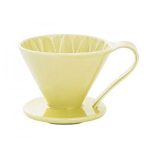 Пуровер Cafec Arita жовта хризантема Ware Flower Dripper Cup4 Yellow 15855 фото