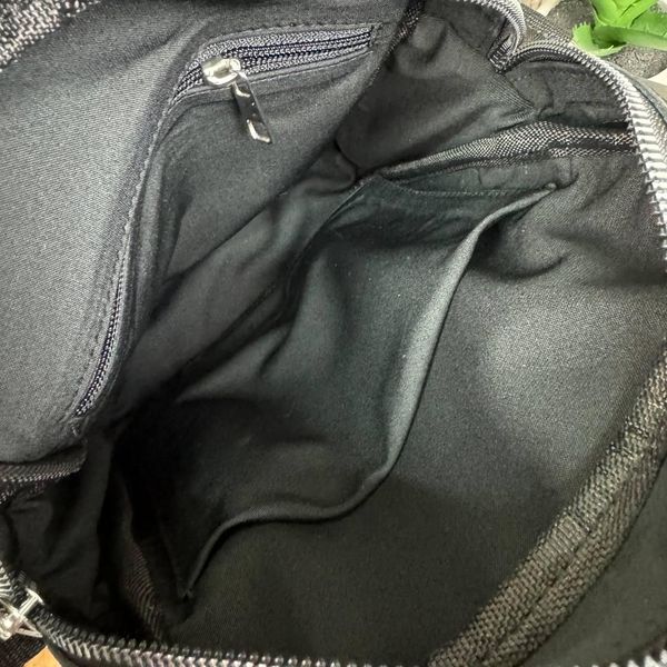 Мужская кожаная сумка планшетка черная Крокодил барсетка на плечо 1507 фото