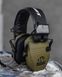 Активні тактичні навушники протишумні SLIM SHOOTER oliva 86515 фото 1