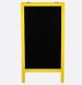 Штендер А - образный меловой, желтый 1018/yelow фото 3