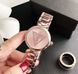 Жіночий наручний годинник браслет , модний і стильний годинник-браслет на руку Рожеве золото 928Р фото
