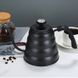 Чайник із термометром 1.2 л Pour Over Coffee Pot Чорний Матовий 15439M фото 3