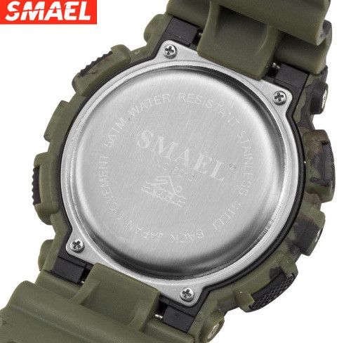 Мужские спортивные камуфляжные смарт часы 8013 smart watch, наручные спорт часы военные армейские 969 фото