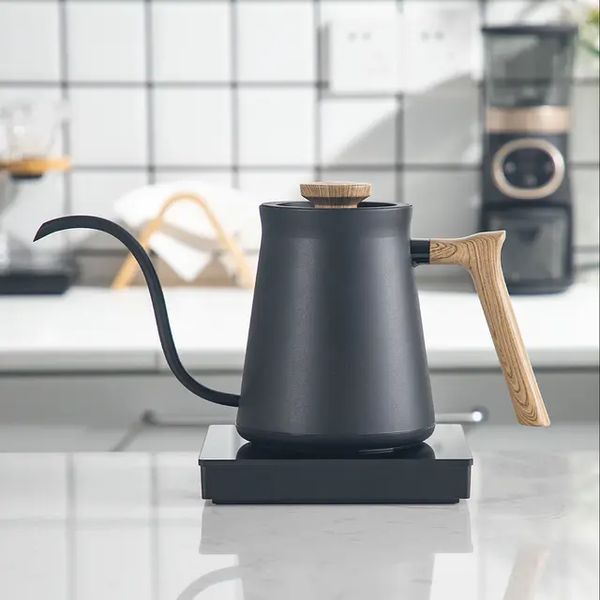 Чайник MOJAE 600 мл для кофе c регулировкой температуры электрический 30007 фото
