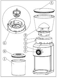 Кавомолка Behmor Ideal електрична Conical Burr Coffee Grinder IBG1000EU фото