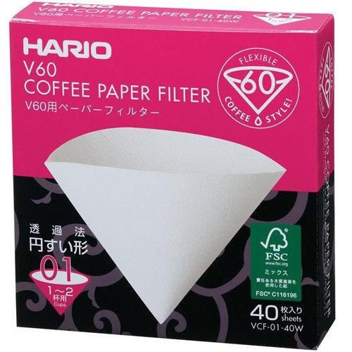 Подарочный набор Hario №1 V60 01 Optimal для альтернативного заваривания кофе в воронке 10134 фото