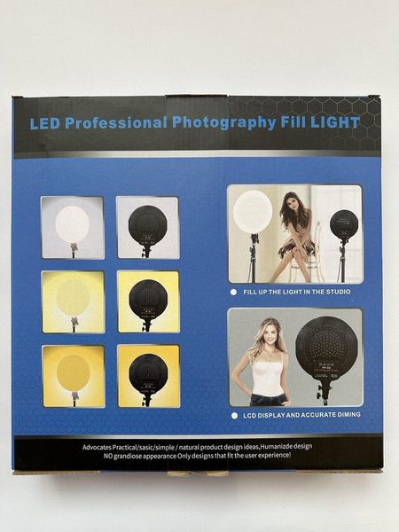 Светодиодная LED лампа Camera light PF-33 для фотостудии + Штатив 1380 фото