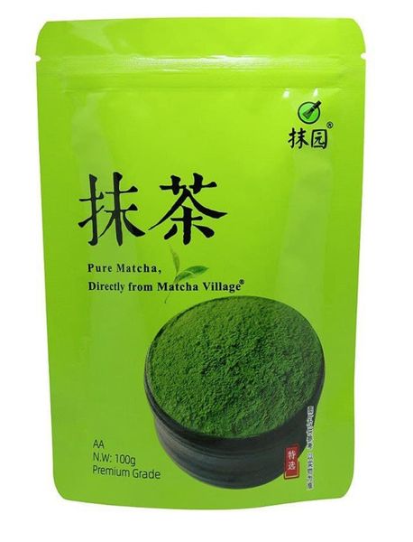 Матча зеленая 100 грамм АА ТМ Matcha Village SML21 фото