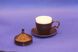 Турецкая чашка Демитас Acar с блюдцем 110 мл. Медный цвет 14572 фото 8