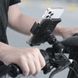 Держатель телефона на руль велосипеда автоматический Baseus Smart Solar SUZG010001 3397 фото 4