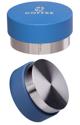 Пуш Темпер для кави VD Ø 57 мм. (Push Tamper VD) Синій 13791 фото