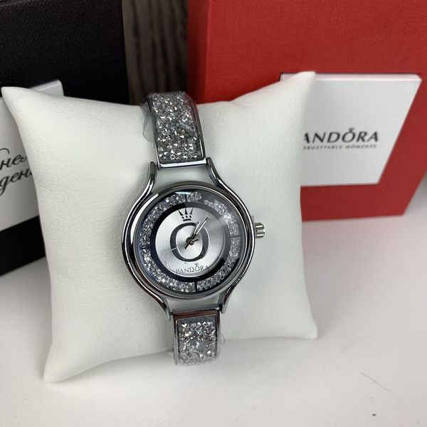 Модний жіночий наручний годинник Гірський кришталь, годинник-браслет з камінцями 922 фото
