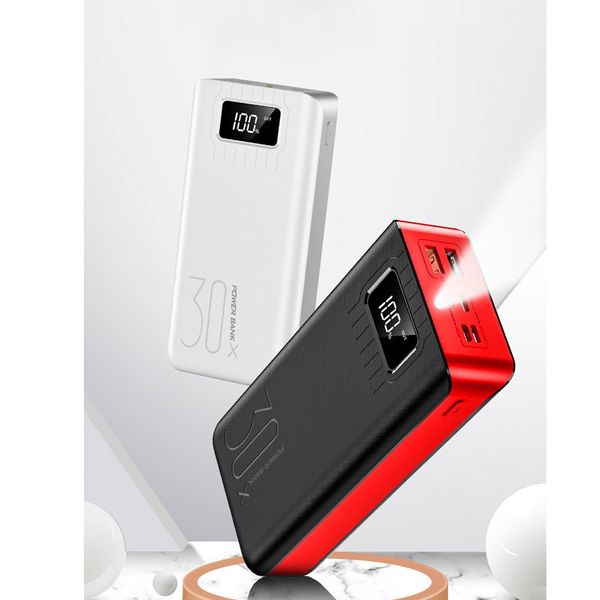 Портативное зарядное устройство Pawerbank 15W 20000 mAh Павербанк c поддержкой быстрой зарядки PB20000 фото