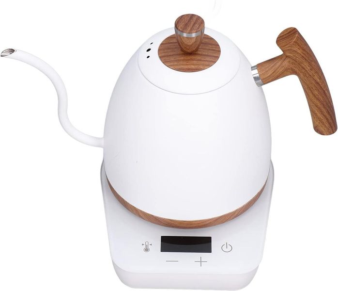 Чайник Reda Pro 800 ml электрический для кофе Белый 300501 фото