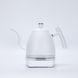 Чайник Reda Pro 800 ml електричний для кави Білий 300501 фото 3