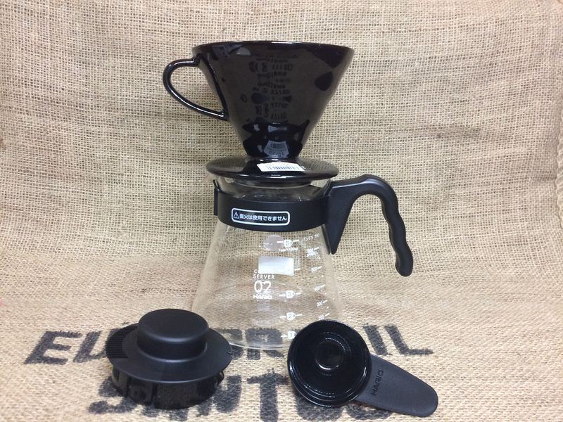 Подарочный набор HARIO №6 V60 02 (Керамика) для альтернативного заваривания кофе цвет на выбор 10229 фото