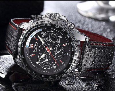 Стильний чоловічий наручний годинник спортивний 1262 фото
