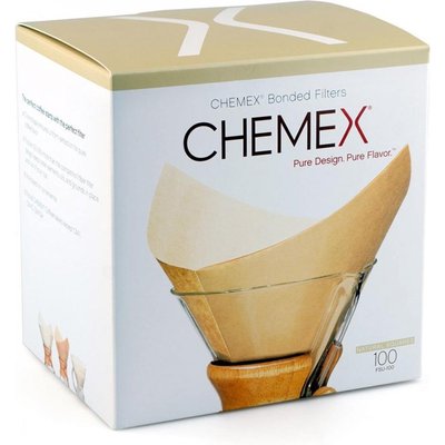 Фільтри для Кемекса Chemex 6/8/10 cup (Натуральні 100 шт.) FSU-100 FSU-100 фото