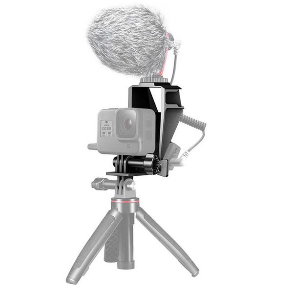 Селфі дзеркало з кріпленням адаптеру мікрофона для GoPro Ulanzi GP-5 2130 фото