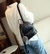 Стильный женский рюкзак с меховым брелком 573МБ фото 3