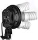 Набір постійного студійного світла софтбокси 50x70 на 4 патрони + Лампи 150W 4547 фото 5