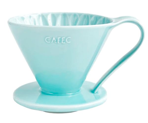 Пуровер Cafec Arita синя гортензія Ware Flower Dripper Cup4 Blue 15856 фото