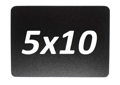 Цінник крейдяний 5х10 см для написів крейдою і маркером Поліпропілен 15093 фото