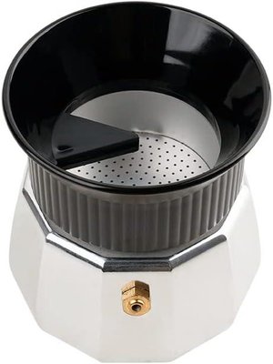 Дозуюча воронка для гейзерної кавоварки на 3 чашки Moka Pot Dosing Funnel B30049 фото