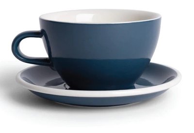 Чашка комплект Acme Evolution Blue для капучино 190 мл. Акме Синяя 18923 фото