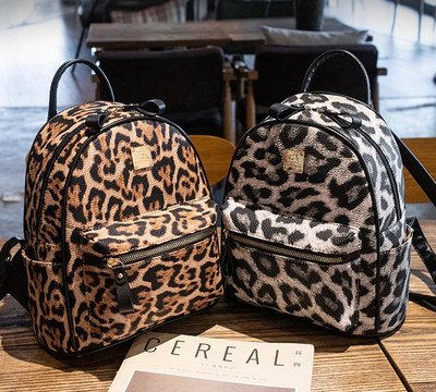Дитячий рюкзак Леопардовий Міні рюкзачок для дівчаток тигровий 1059Д фото