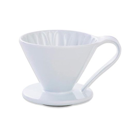 Пуровер Cafec Arita біла магнолія Ware Flower Dripper Cup4 White 15852 фото