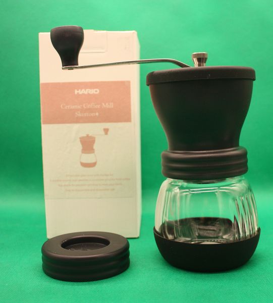 Кофемолка ручная ECO Hario Ceramic Coffee Mill Skerton Plus Еко MSCS-2DTB-BLM фото