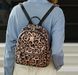 Детский леопардовый рюкзак Мини рюкзачок для девочек тигровый 1059Д фото 2
