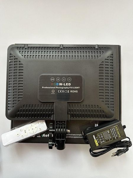 Світлодіодна панель для фотостудії Camera light PM-36 RGBW 3000K-6500K + Штатив 1371 фото