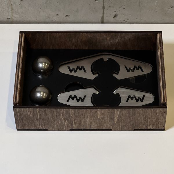 Комплект охлаждающих шариков для эспрессо WoodWam 2 шт Подарочная коробка 18974 фото