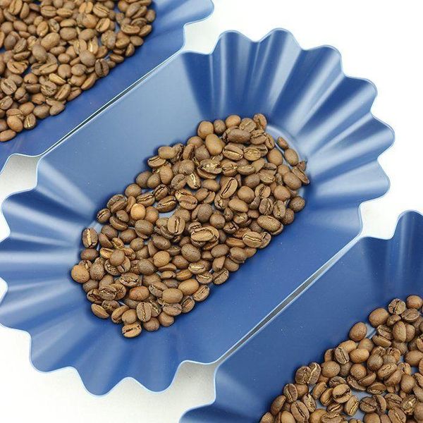 Миска Тара пластикова для зерен кави RWBEANBL (капінг кави) Темно Синя Rhino Coffee Gear RWBEANBL фото
