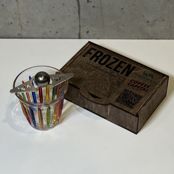 Комплект охлаждающих шариков для эспрессо WoodWam 2 шт Подарочная коробка 18974 фото