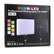 Світлодіодна панель для фотостудії Camera light PM-36 RGBW 3000K-6500K + Штатив 1371 фото 6