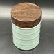 Баночка Светло голубая Storage pot керамическая для хранения чая и матчи 18587 фото 10