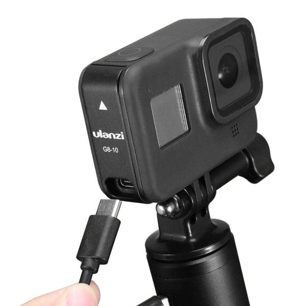 Крышка отсека аккумулятора GoPro 8 с отверстием для зарядки Ulanzi G8-10 2211 фото