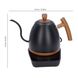 Чайник Reda Pro 800 ml електричний для кави Чорний Wood B31107 фото 4